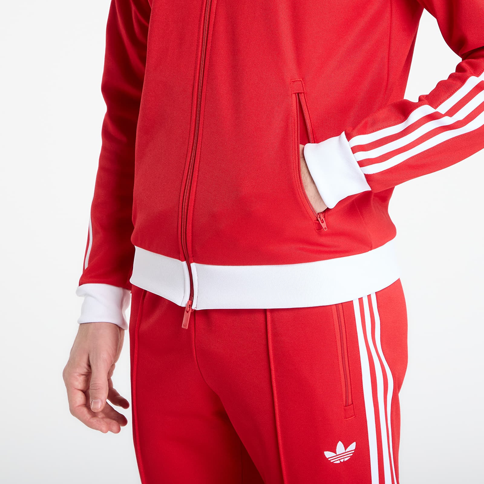 Felpe adidas Classic Track Top Better Scarlet