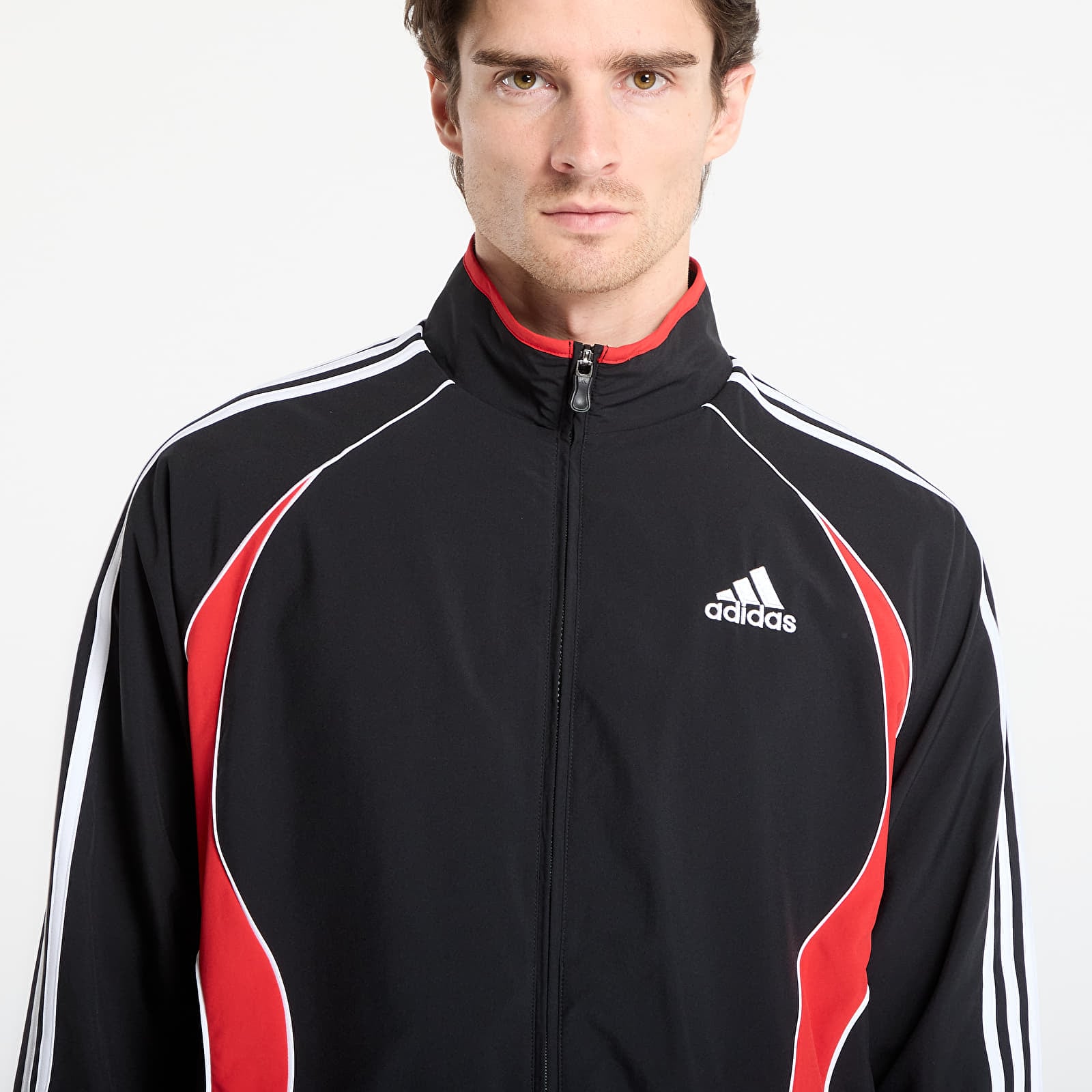 Giacche adidas Teamgeist Tt Black/ Better Scarlet