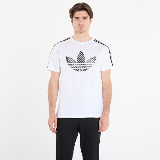 Póló adidas Monogram Infill 3S T-Shirt White