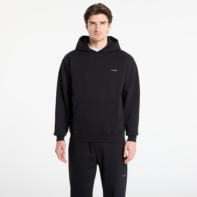 Sweatshirt Queens Men's Sweats Essential Hoodie Black
