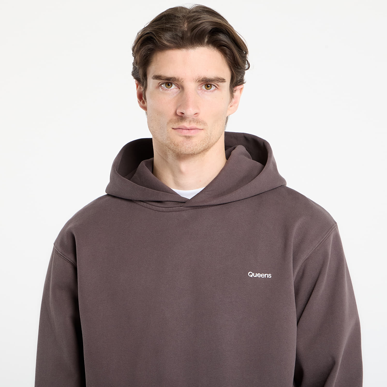 Φούτερ Queens Men's Sweats Essential Hoodie Mauve