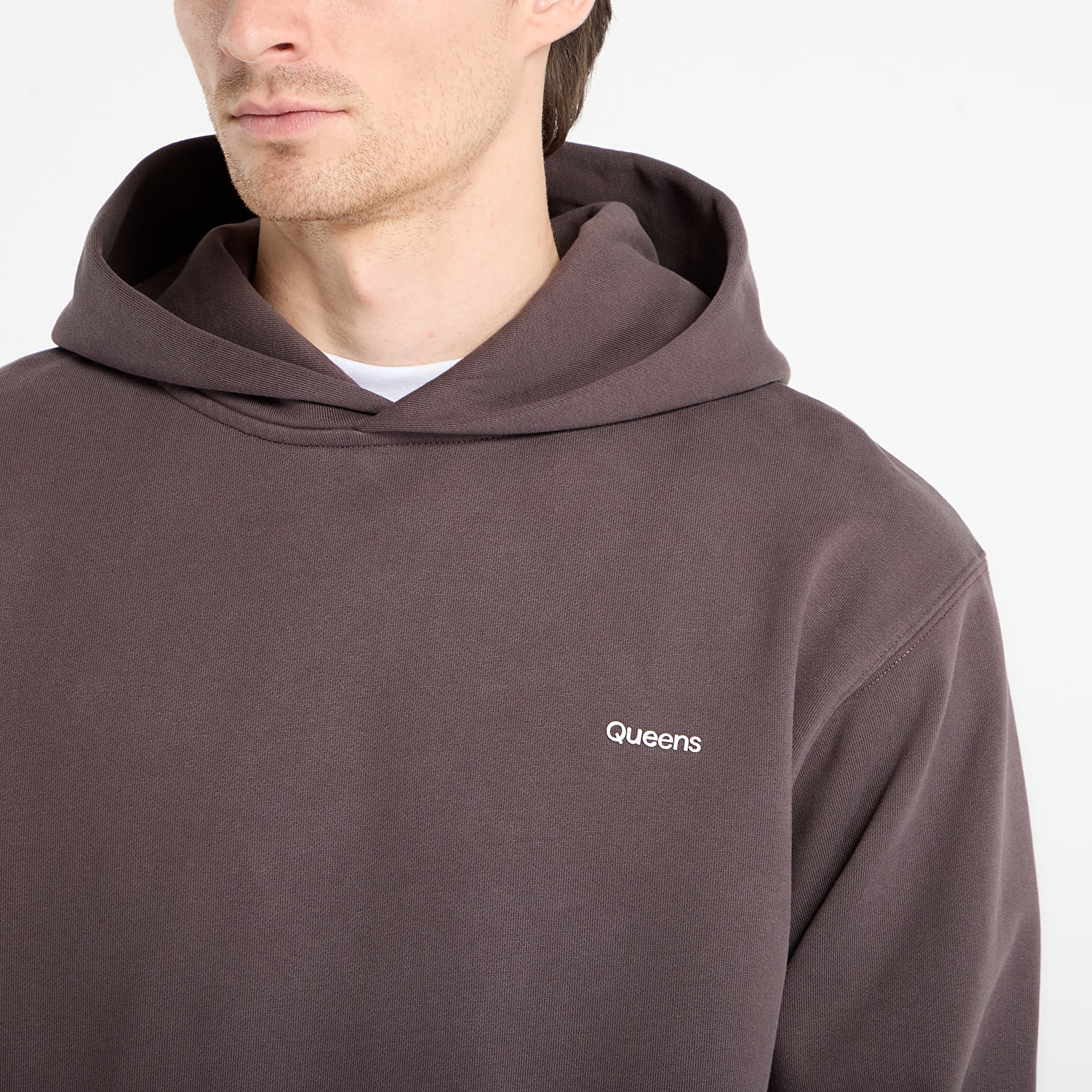 Φούτερ Queens Men's Sweats Essential Hoodie Mauve