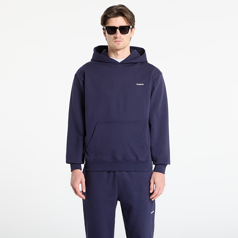 Sweatshirt Queens Men's Sweats Essential Hoodie Navy