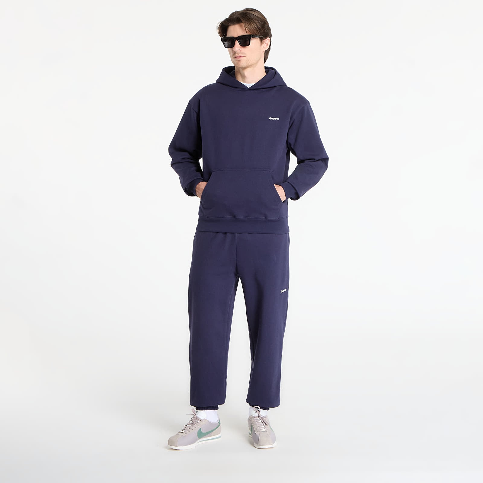Φούτερ Queens Men's Sweats Essential Hoodie Navy