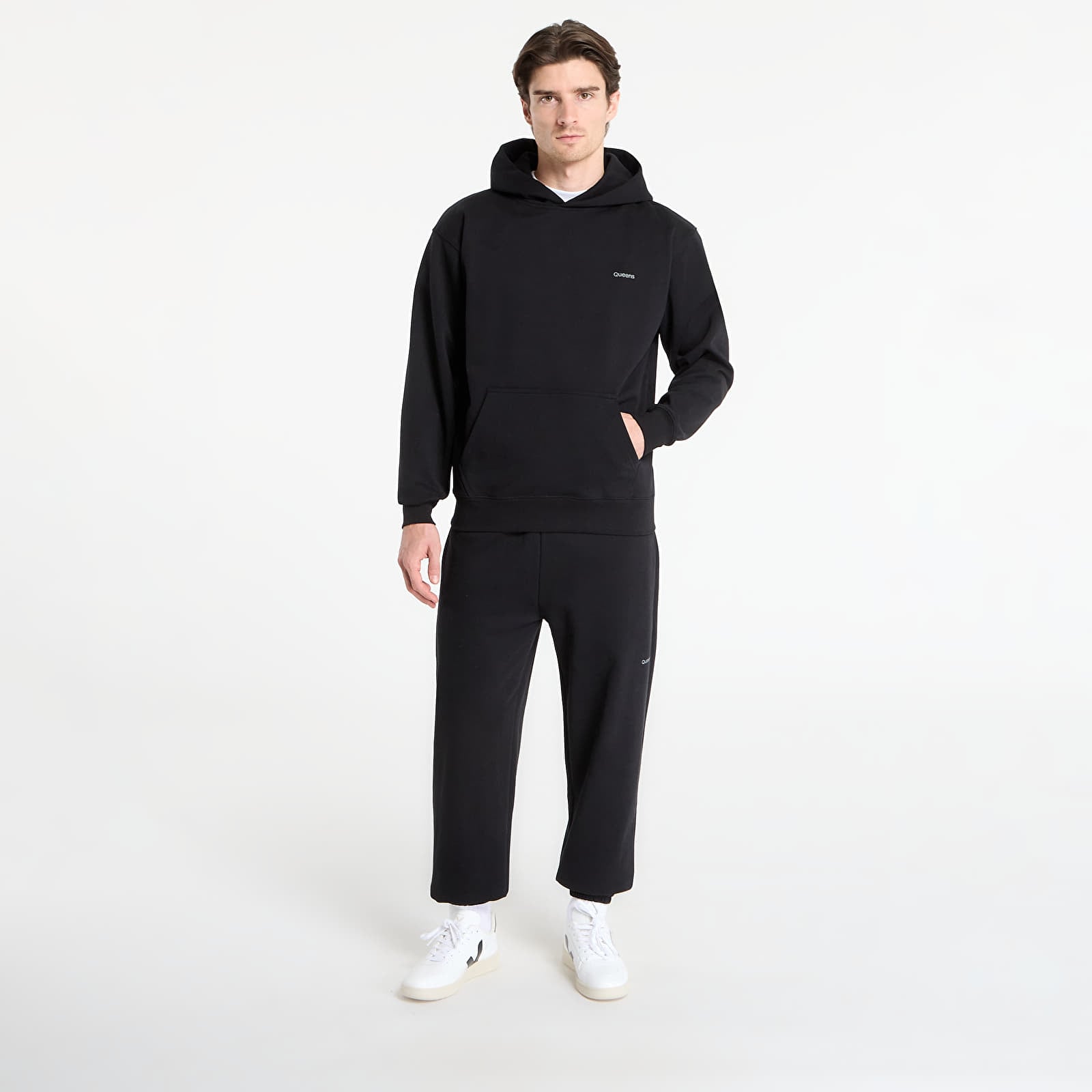 Pantaloni della tuta Queens Men's Sweats Essential Sweatpants Black