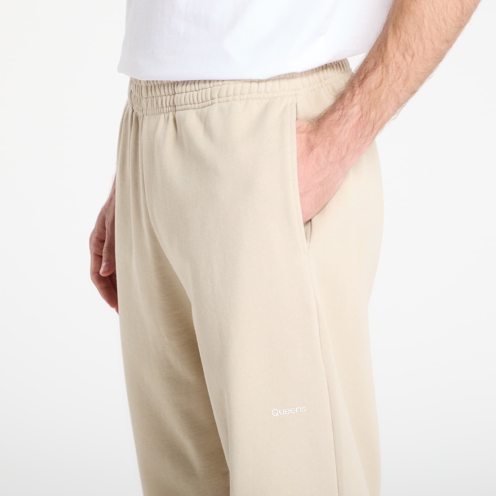 Trainingsbroeken Queens Men's Sweats Essential Sweatpants Sand