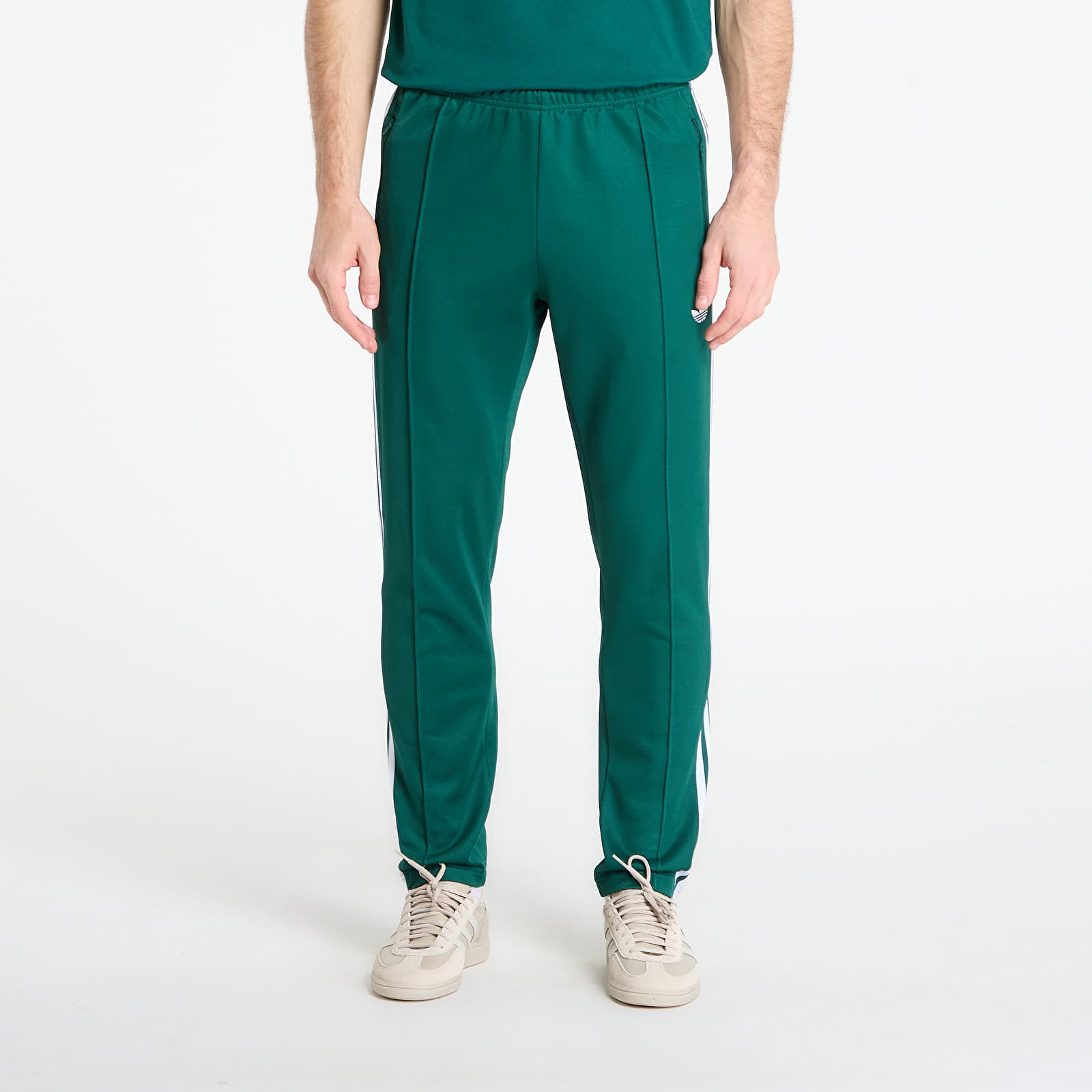Спортивні штани adidas Beckenbauer Track Pants Collegiate Green/ White