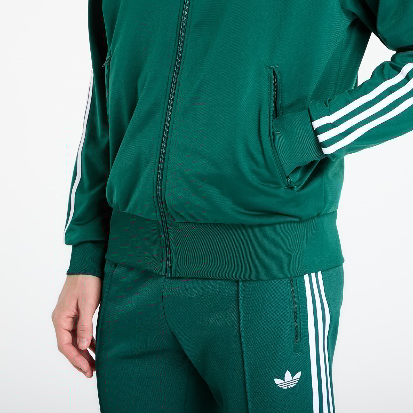 Kapuutsikud ja kampsunid adidas Firebird Tt Collegiate Green