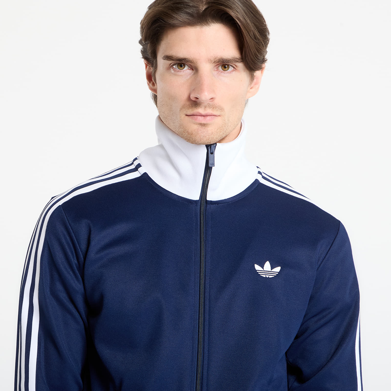 Mikiny adidas Classic Track Top Night Indigo
