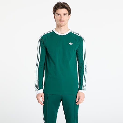 T-shirt adidas 3S Ls Tee Collegiate Green