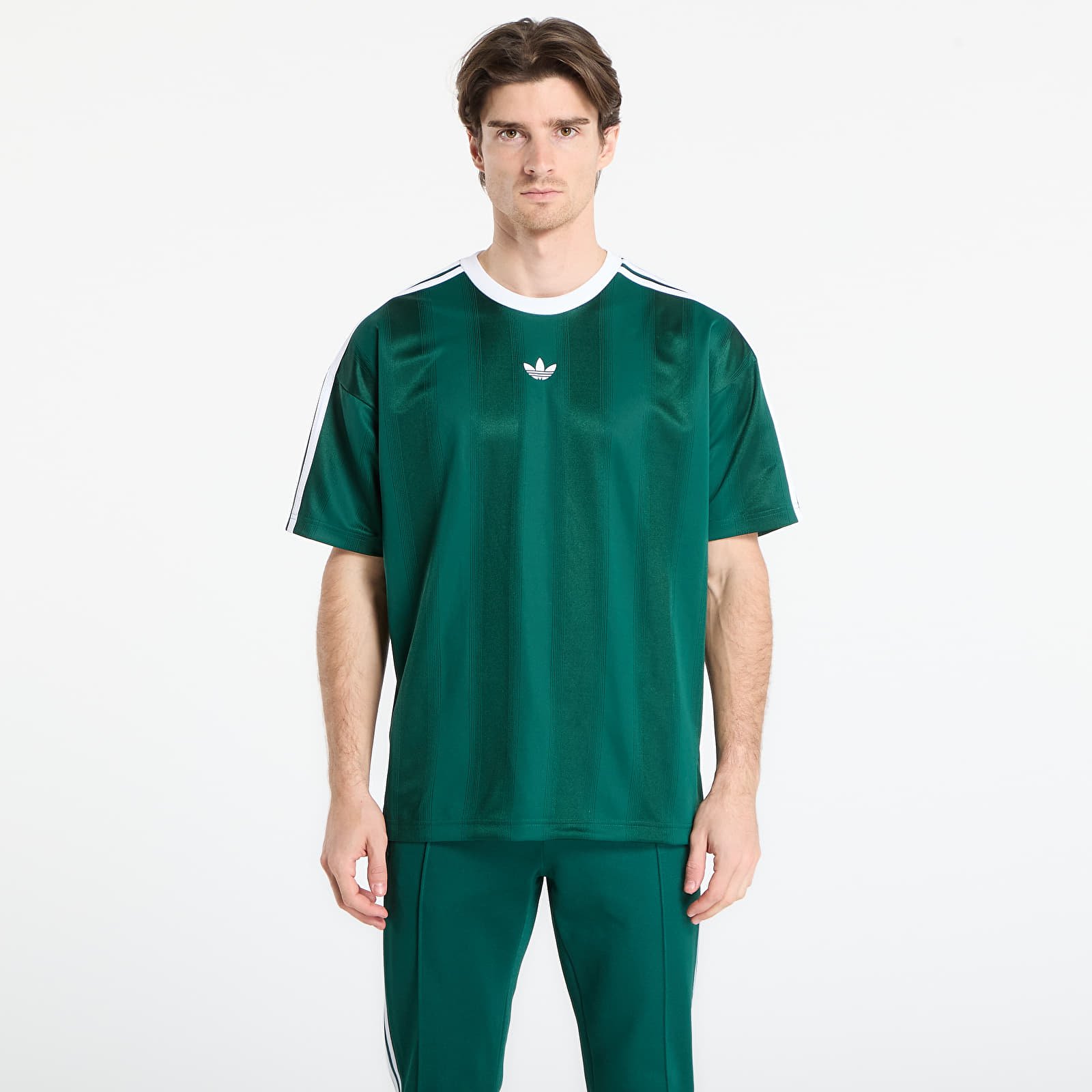 Trikots adidas Adicolor Jacquard Jersey Collegiate Green