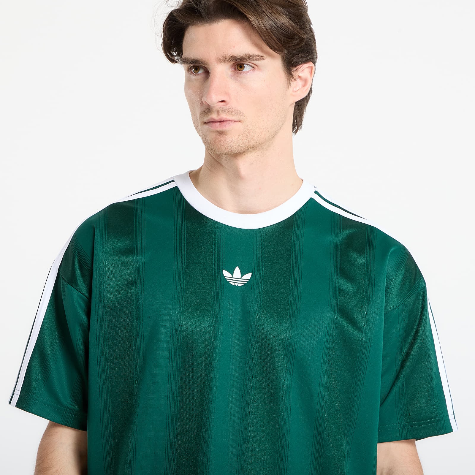 Trikots adidas Adicolor Jacquard Jersey Collegiate Green