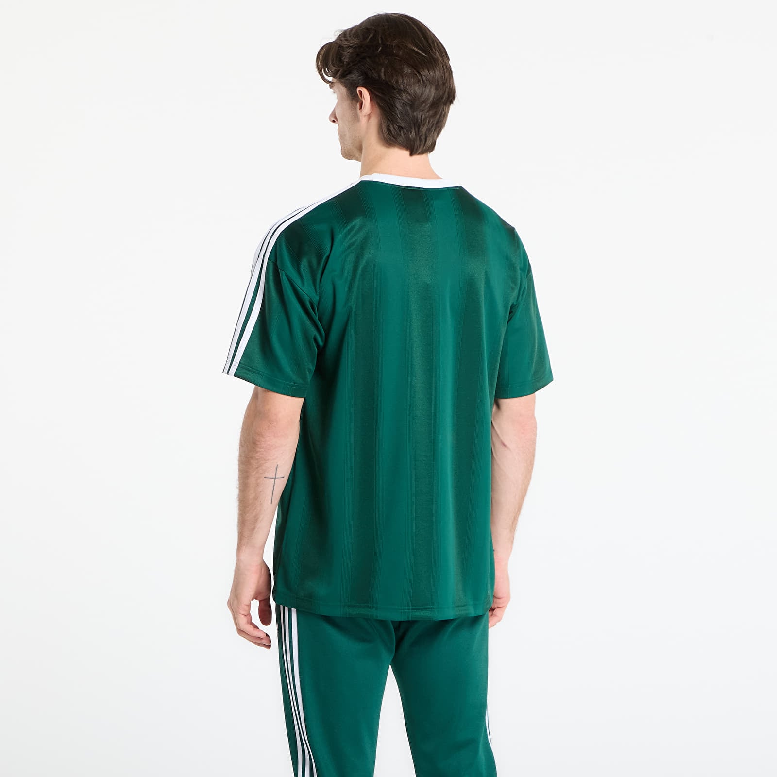 Trikots adidas Adicolor Jacquard Jersey Collegiate Green