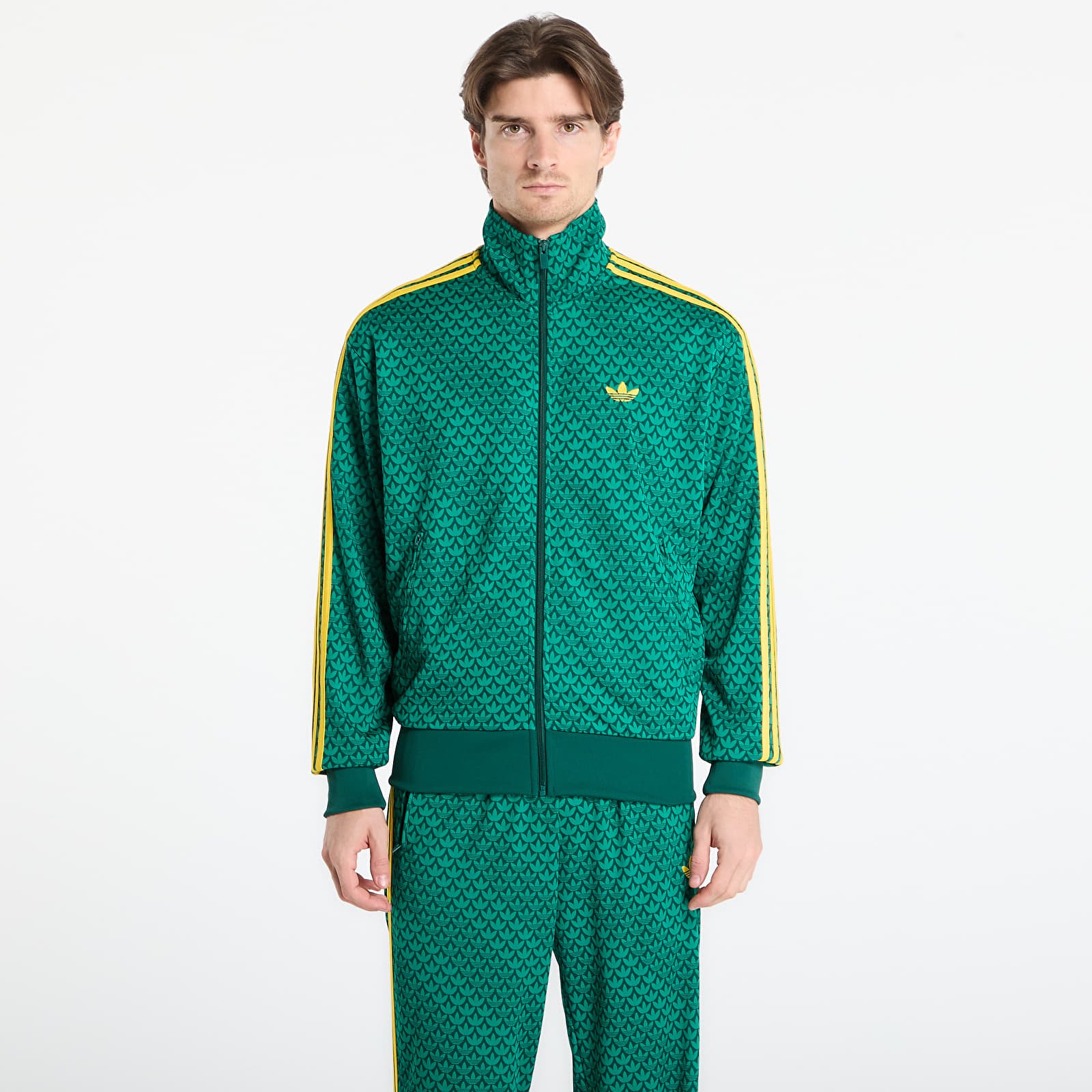 Bluzy adidas Firebird Tt Collegiate Green