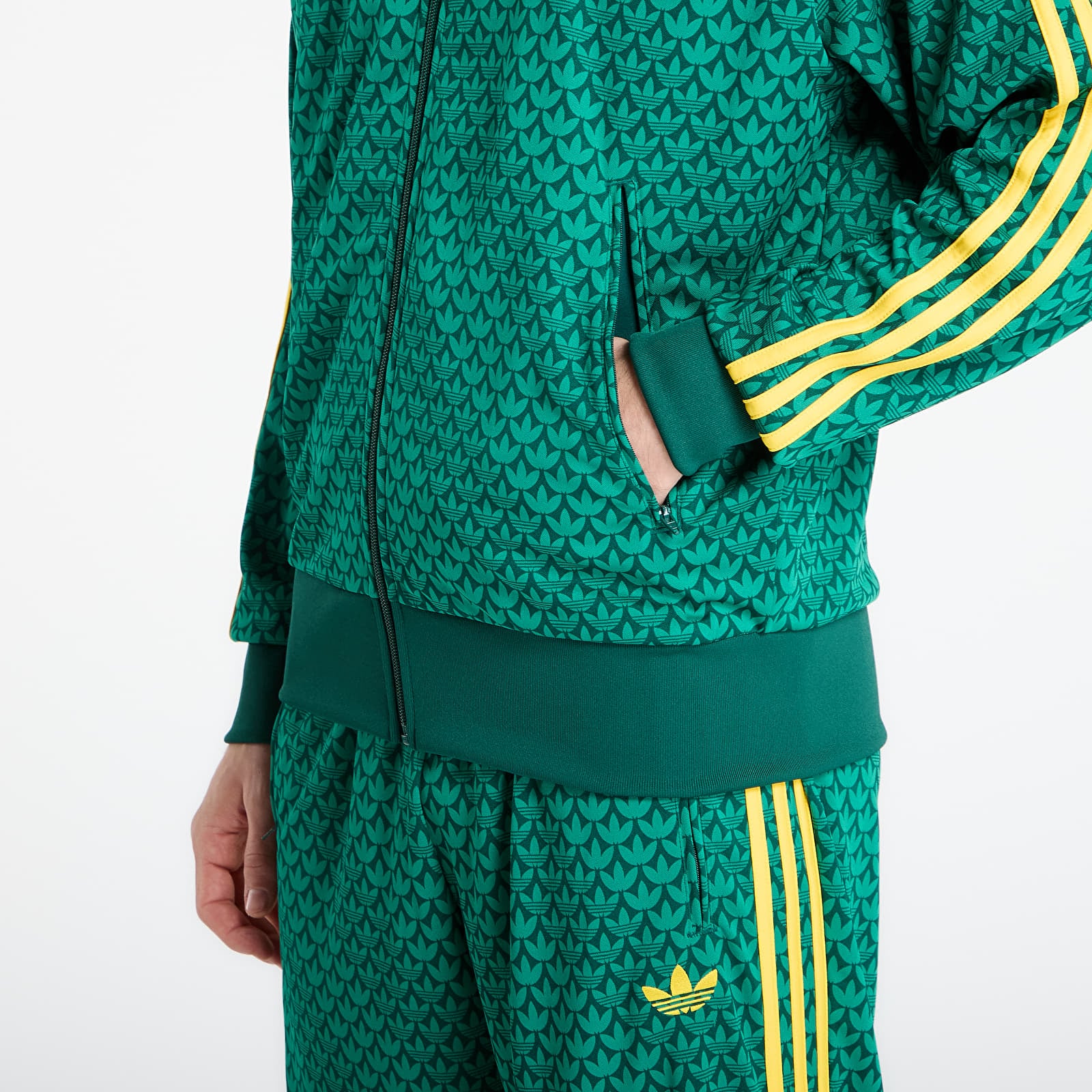 Bluzy adidas Firebird Tt Collegiate Green