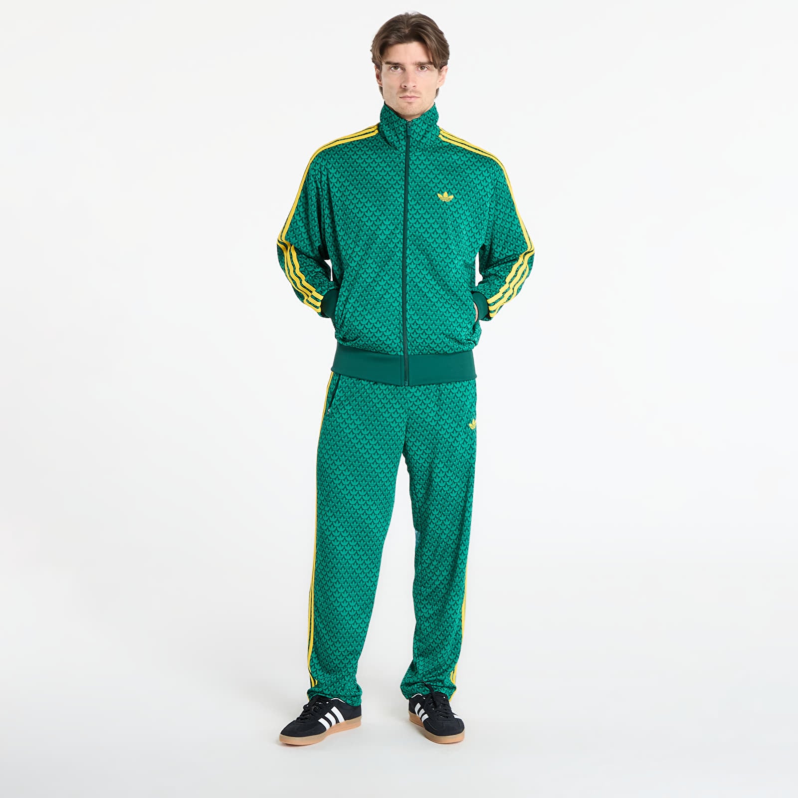 Bluzy adidas Firebird Tt Collegiate Green