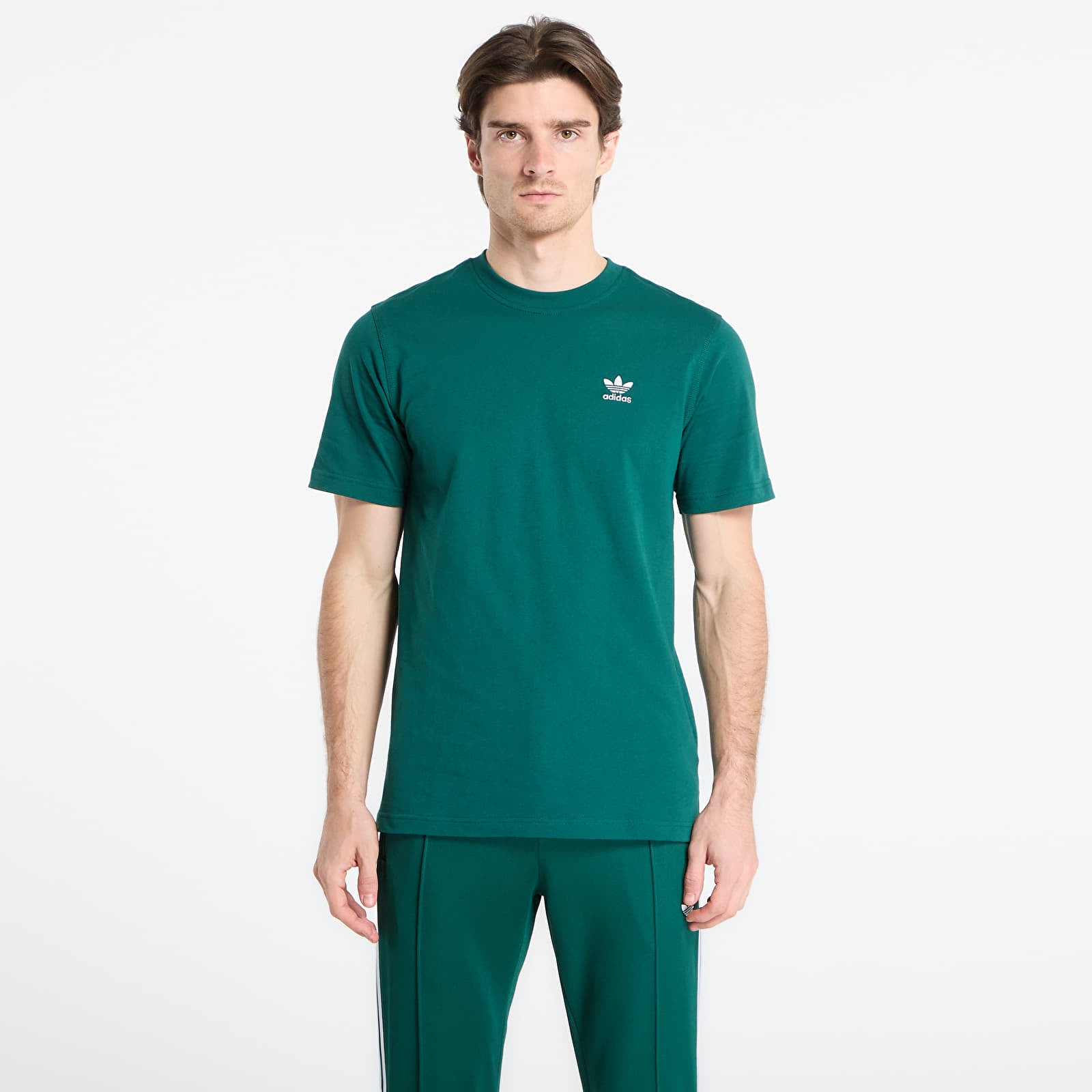 T-Shirts adidas Trefoil Ess Tee Collegiate Green