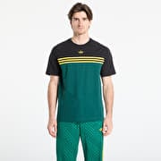adidas Chest Stripes T-Shirt Collegiate Green
