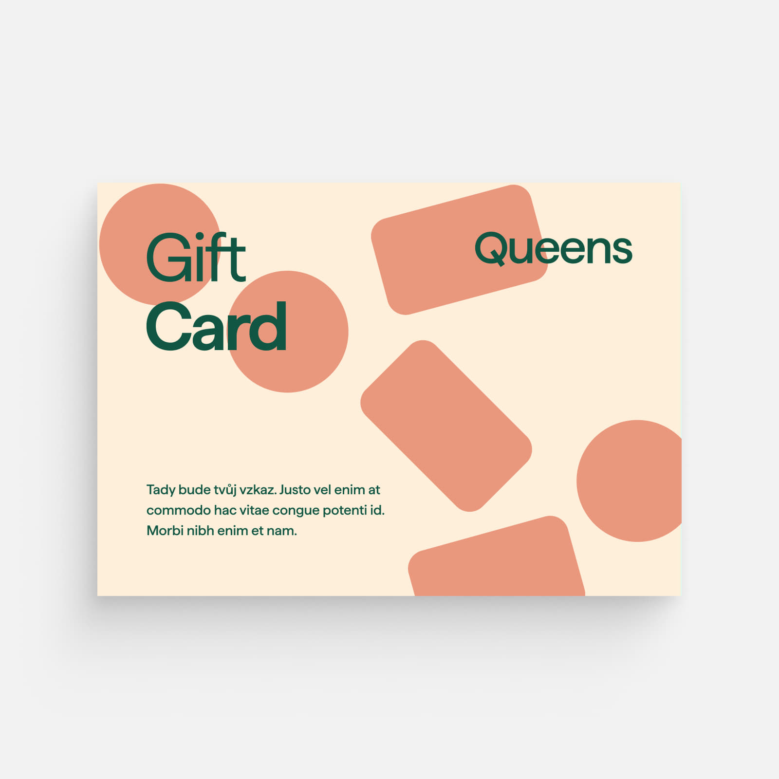 Gift vouchers Digital voucher in the amount of 125