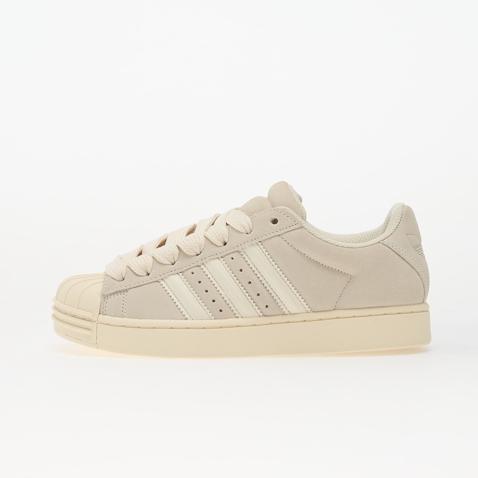 Încălțăminte și sneakerși pentru femei adidas Superstar St W Crew White/ Crew White/ Gold Metallic