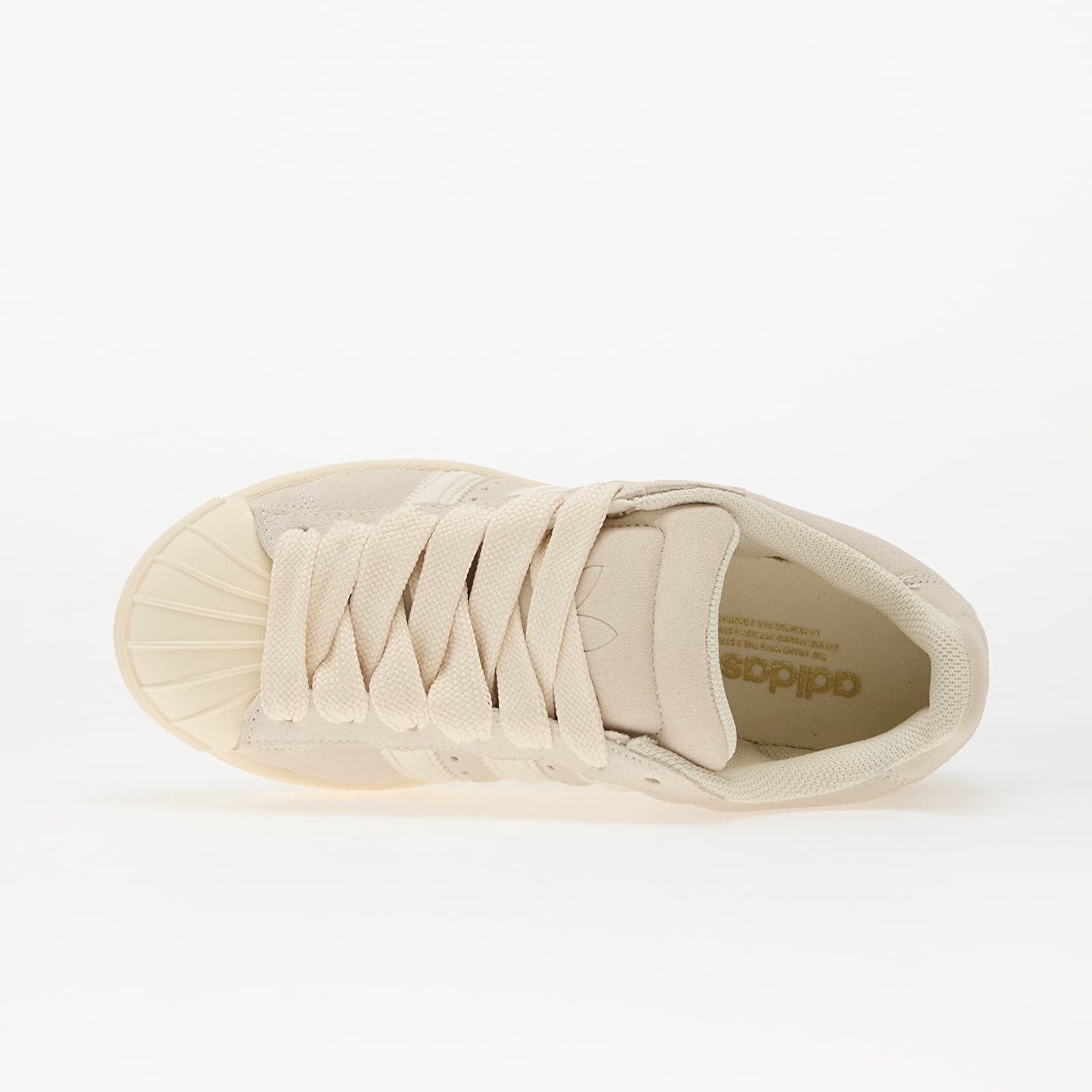 Încălțăminte și sneakerși pentru femei adidas Superstar St W Crew White/ Crew White/ Gold Metallic