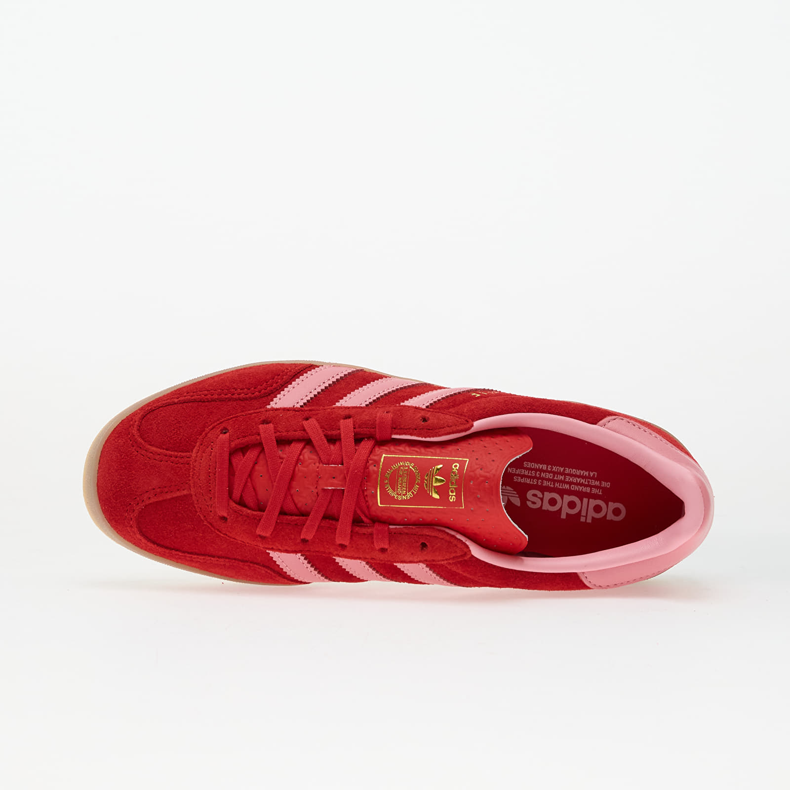 Dámske topánky a tenisky adidas Gazelle Indoor W Better Scarlet/ Light Pink/ Gum4