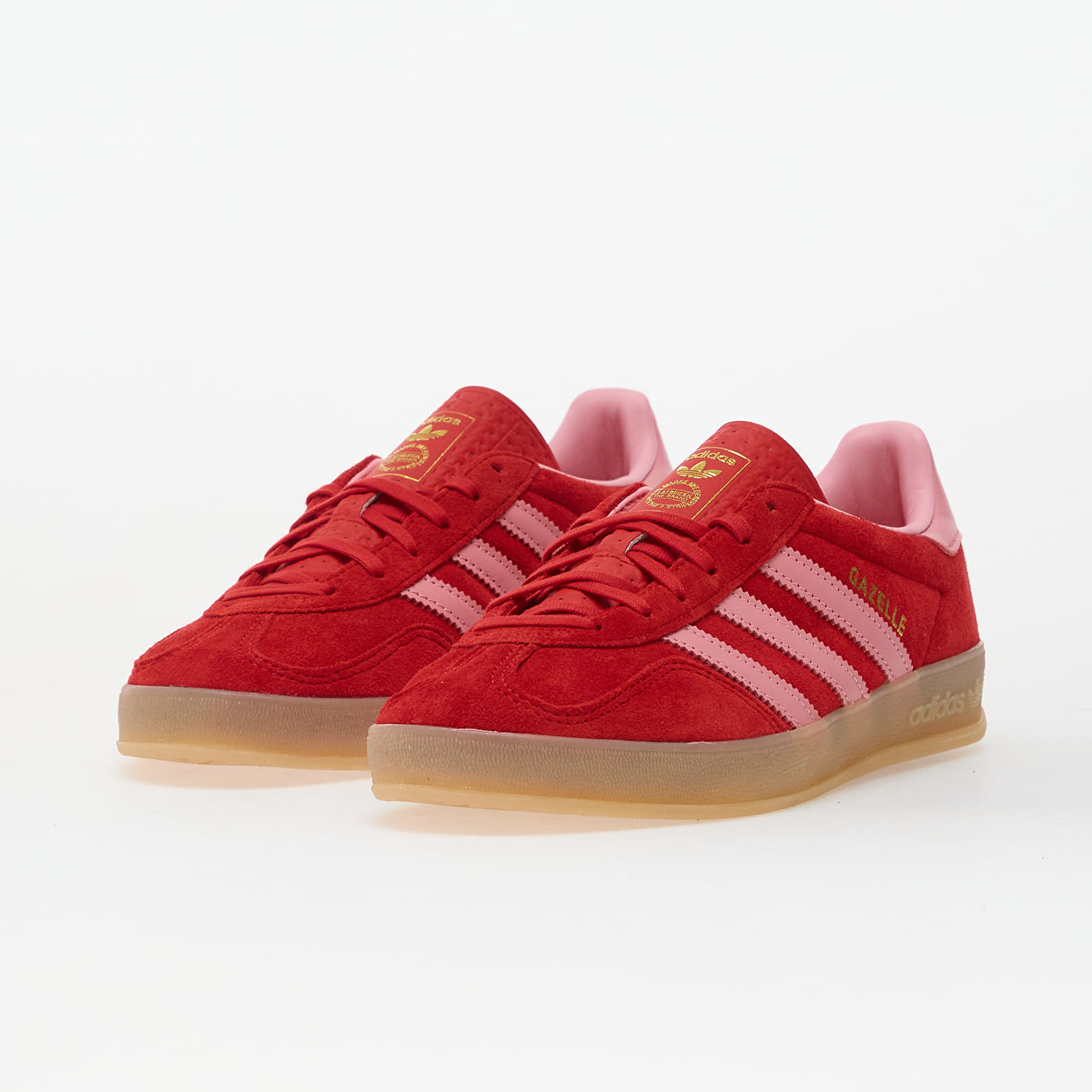 Dámske topánky a tenisky adidas Gazelle Indoor W Better Scarlet/ Light Pink/ Gum4