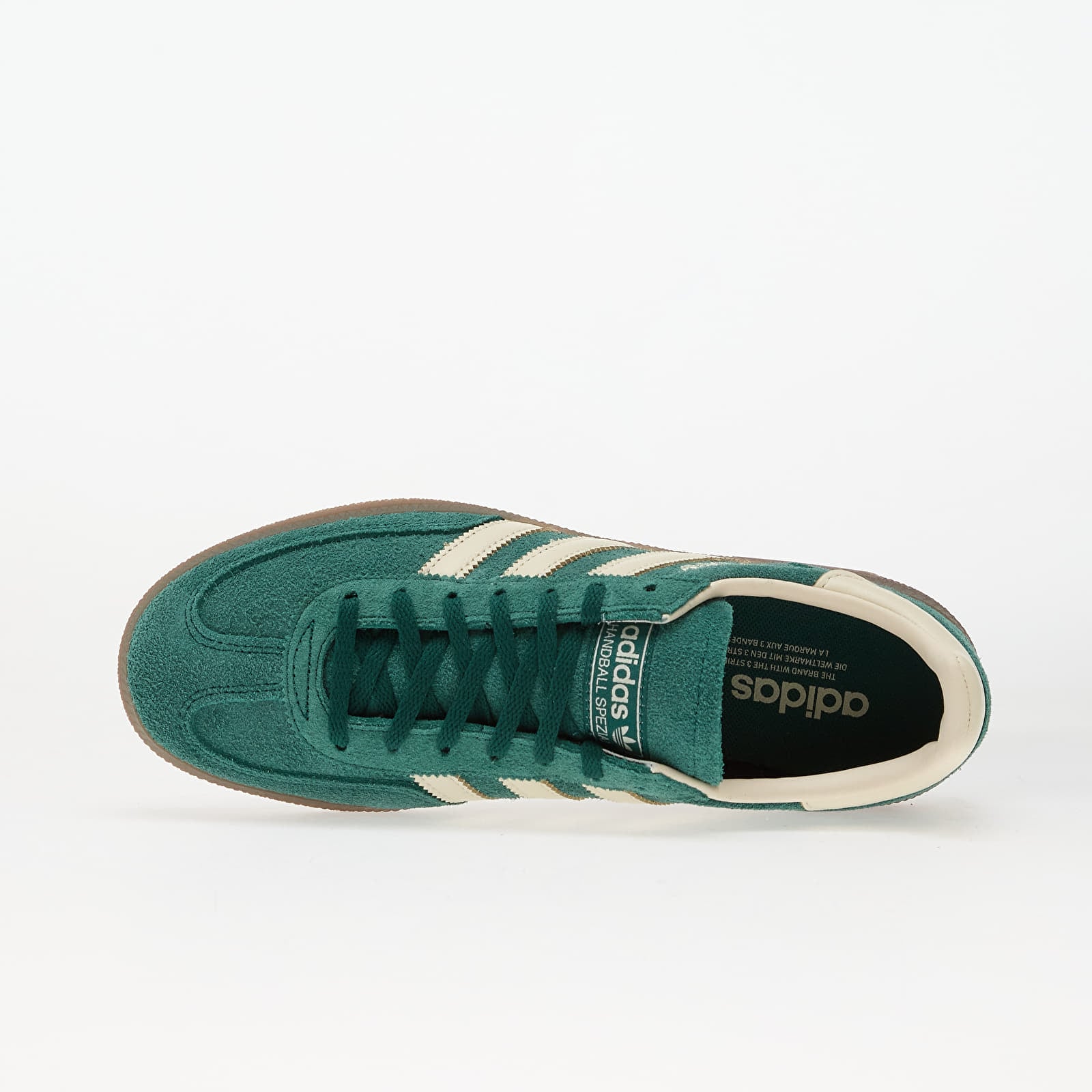 Dámske topánky a tenisky adidas Handball Spezial W Collegiate Green/ Crew White/ Gum5