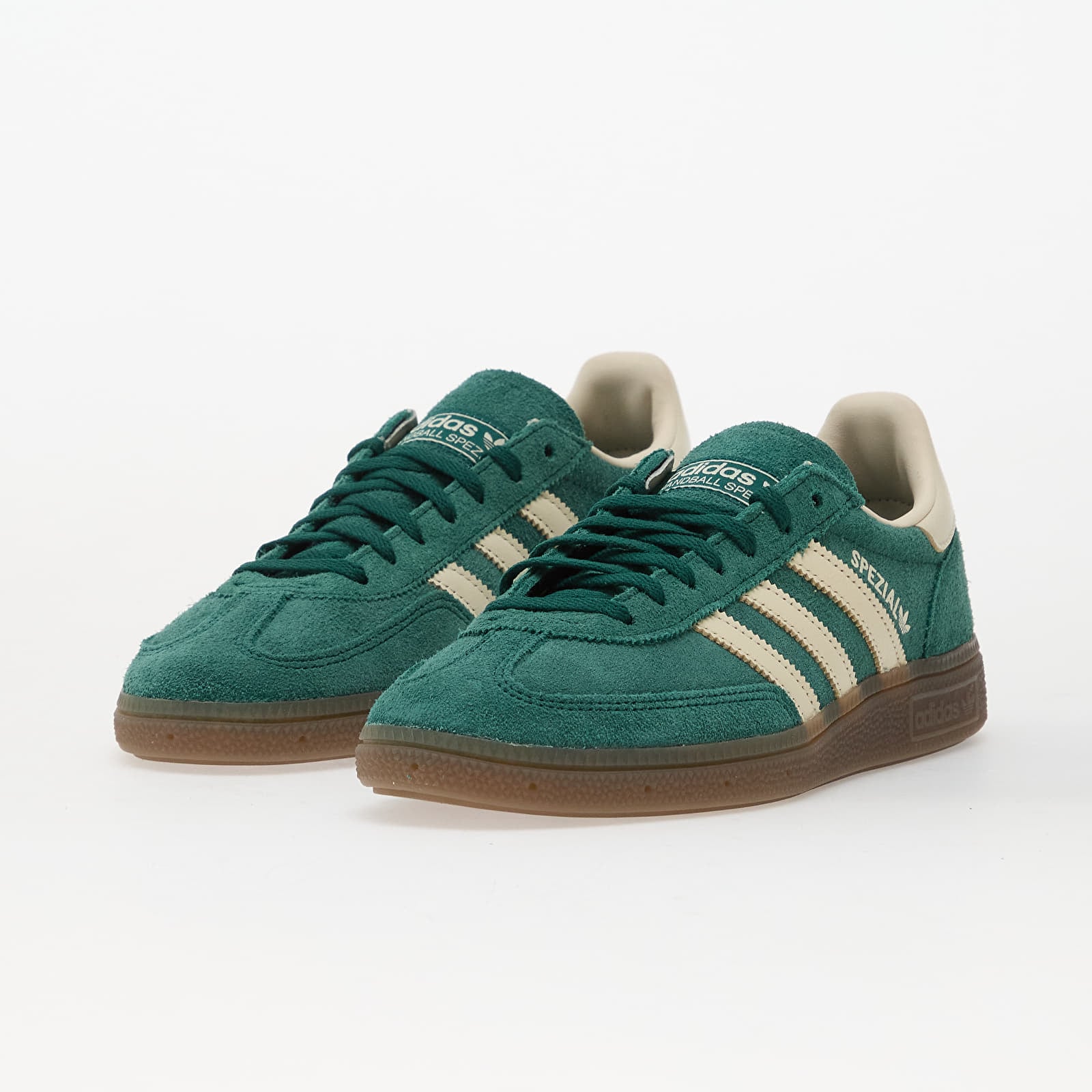 Dámske topánky a tenisky adidas Handball Spezial W Collegiate Green/ Crew White/ Gum5