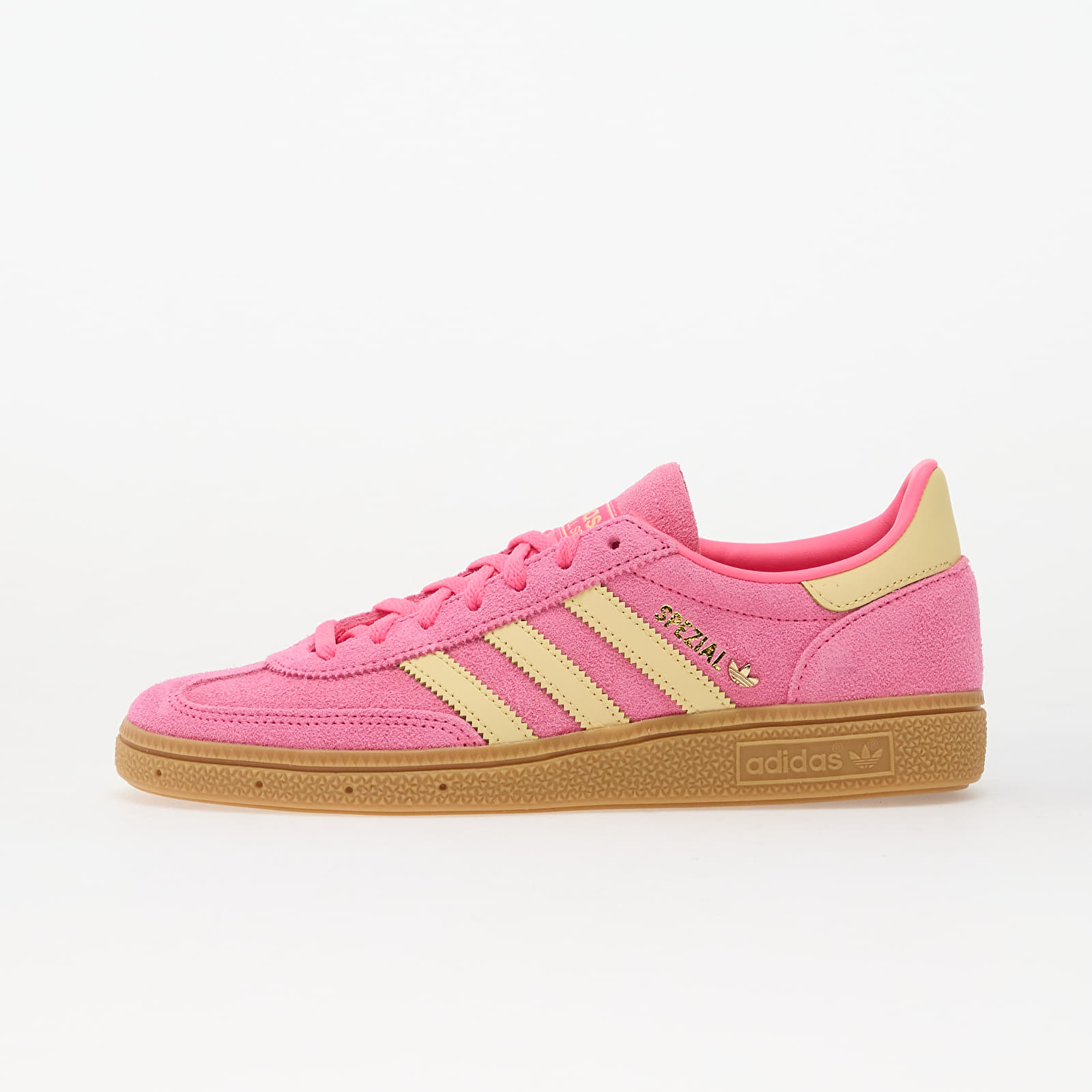Naiste tossud ja kingad adidas Handball Spezial W Lucid Pink/ Almost Yellow/ Gold Metallic