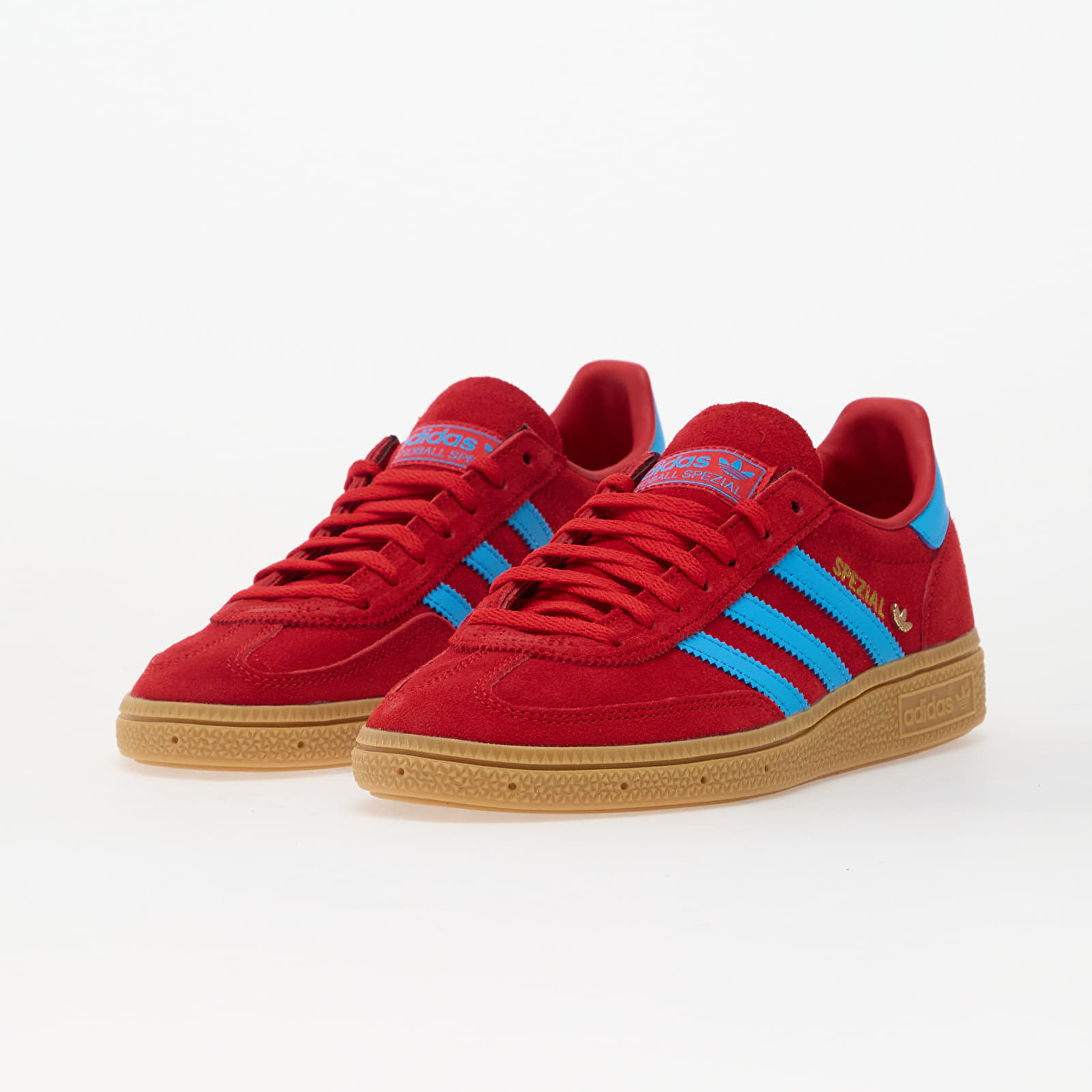 Naiste tossud ja kingad adidas Handball Spezial W Better Scarlet/ Luaq/ Gold Metallic