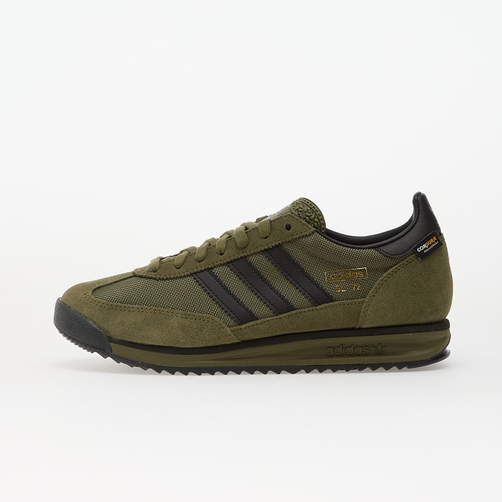 Vyriški sportbačiai ir batai adidas SL 72 Rs Focus Olive/ Core Black/ Core Black