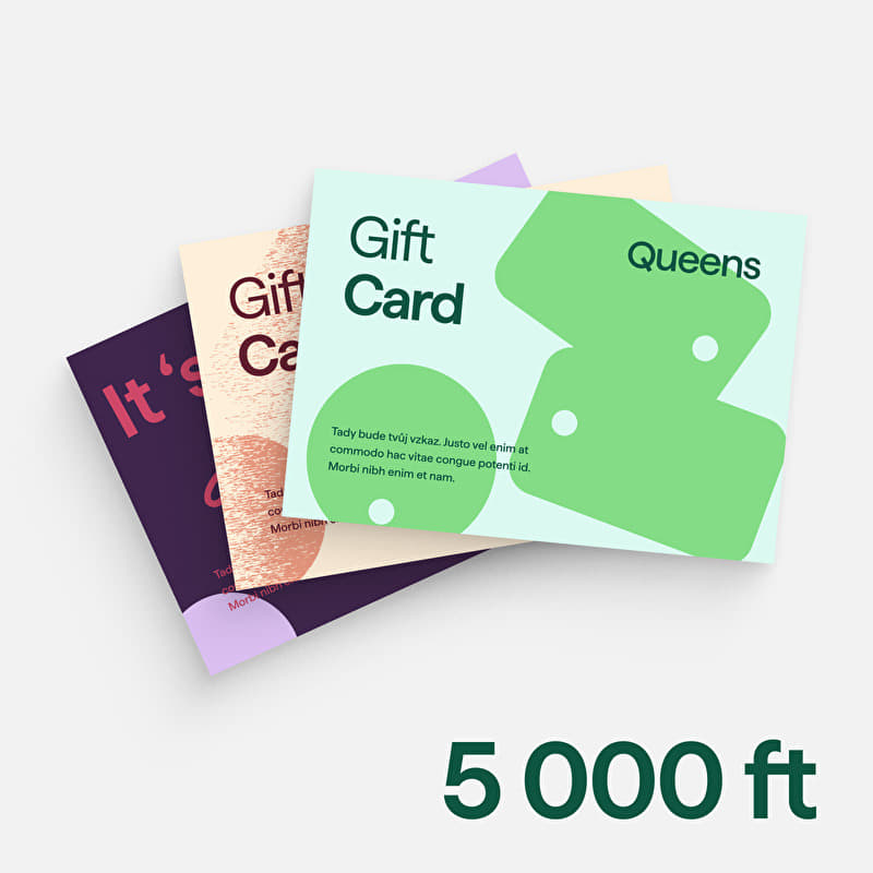 Digitális utalvány az alábbi értékben 5 000 ft