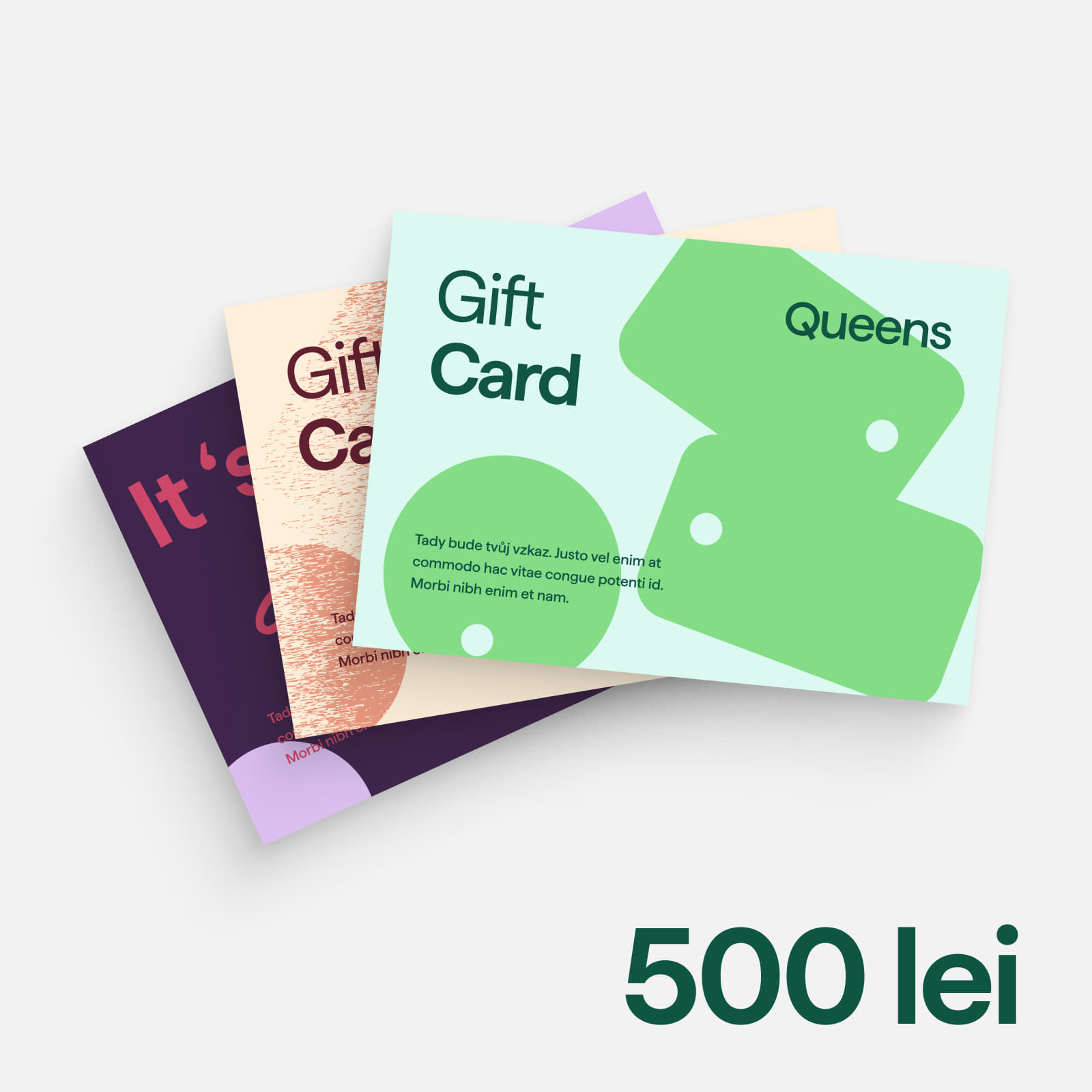 Vouchere cadou Voucher în valoare de 500 lei