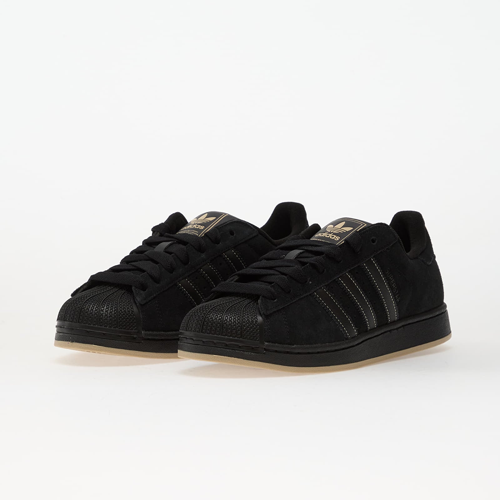 Turnschuhe und Schuhe für Männer adidas Superstar II Core Black/ Core Black/ Stokha