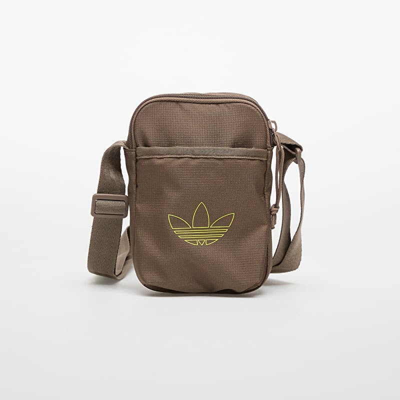 Bag adidas Adicolor Festival Bag Blanch Brown/ Semi Solar Yellow
