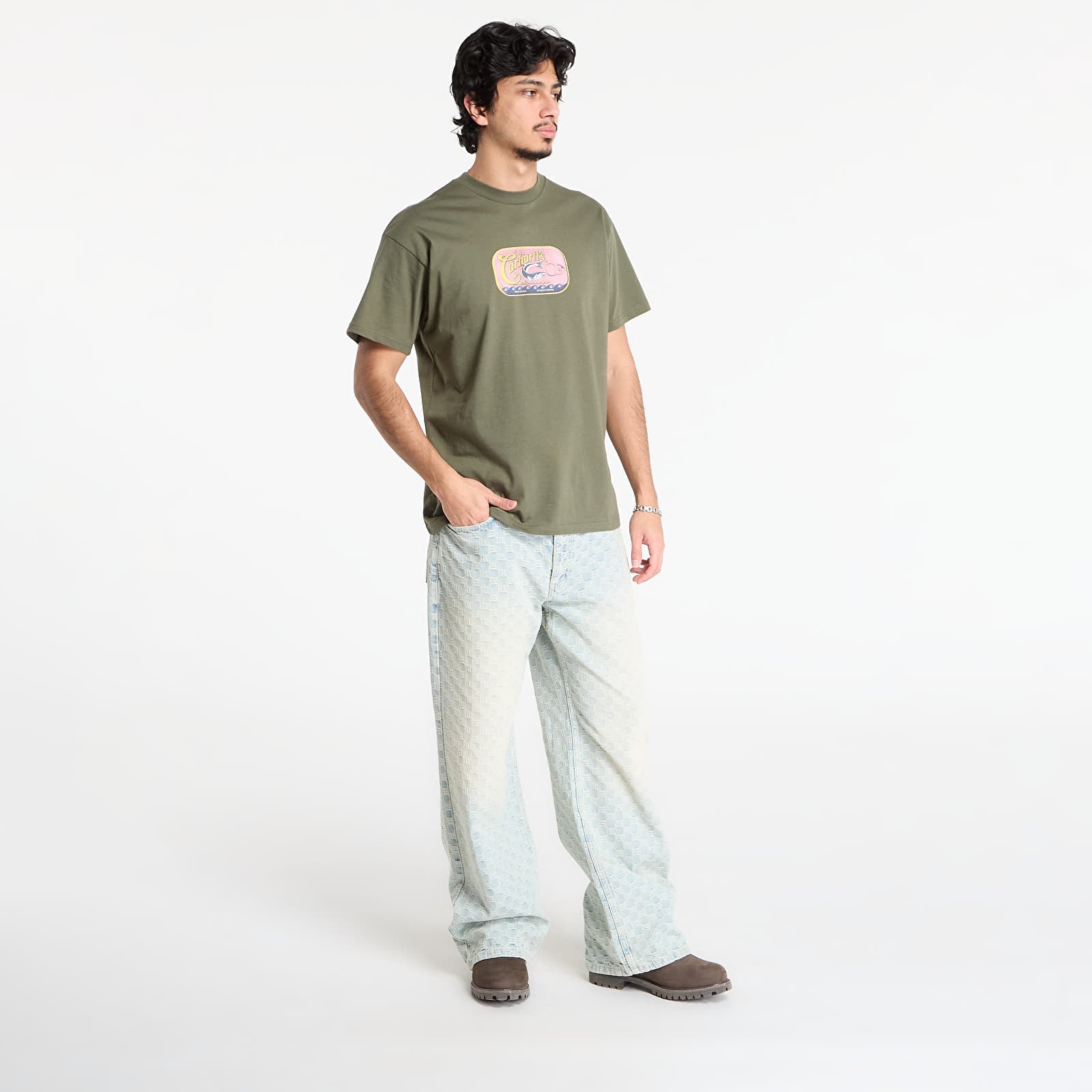 Tričká Carhartt WIP S/S Sardinas T-Shirt UNISEX Leaf