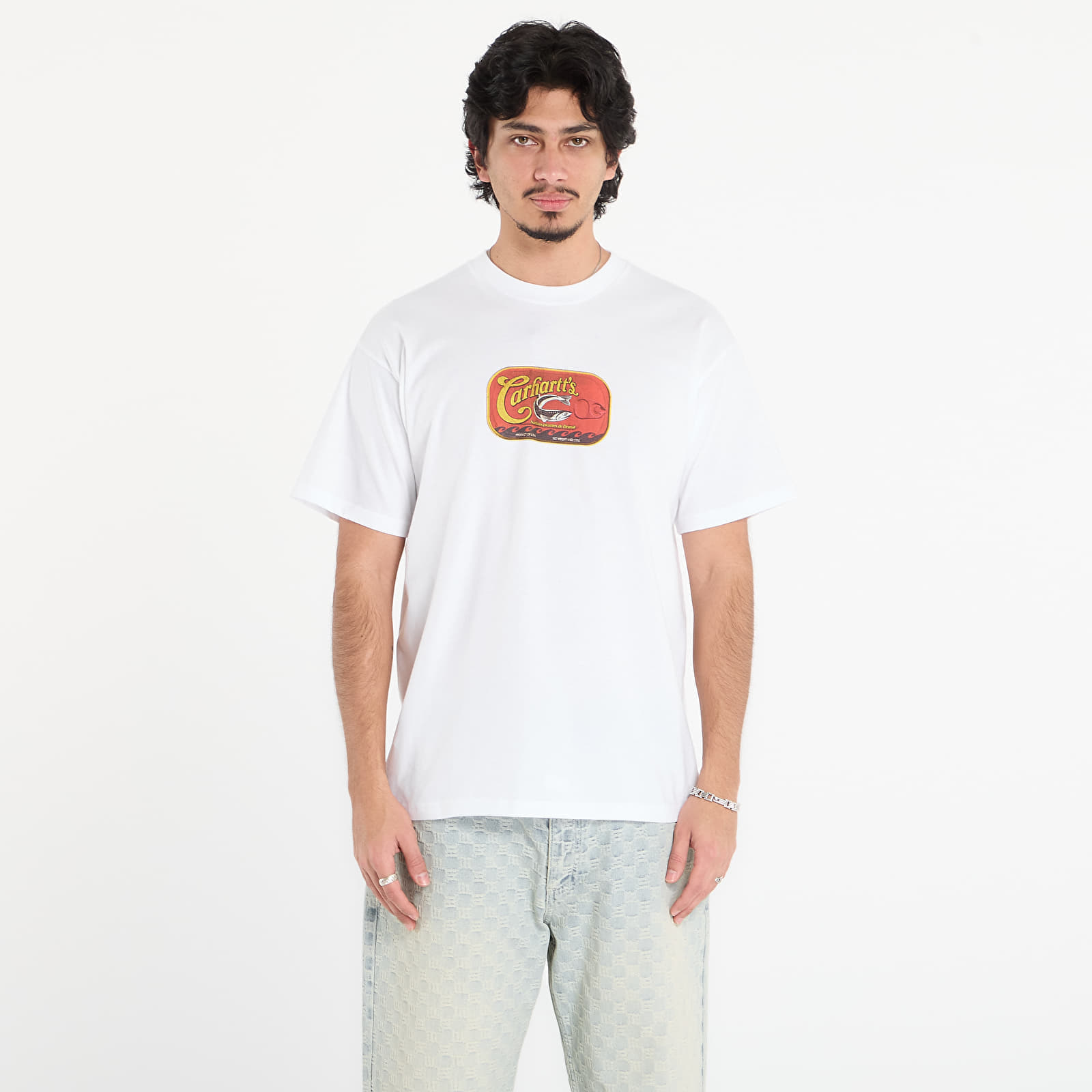 Tricou Carhartt WIP S/S Sardinas T-Shirt UNISEX White XS