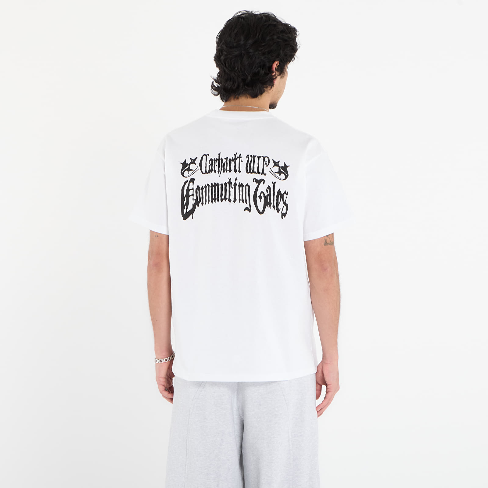 Tričká Carhartt WIP S/S Commuting Tales T-Shirt UNISEX White