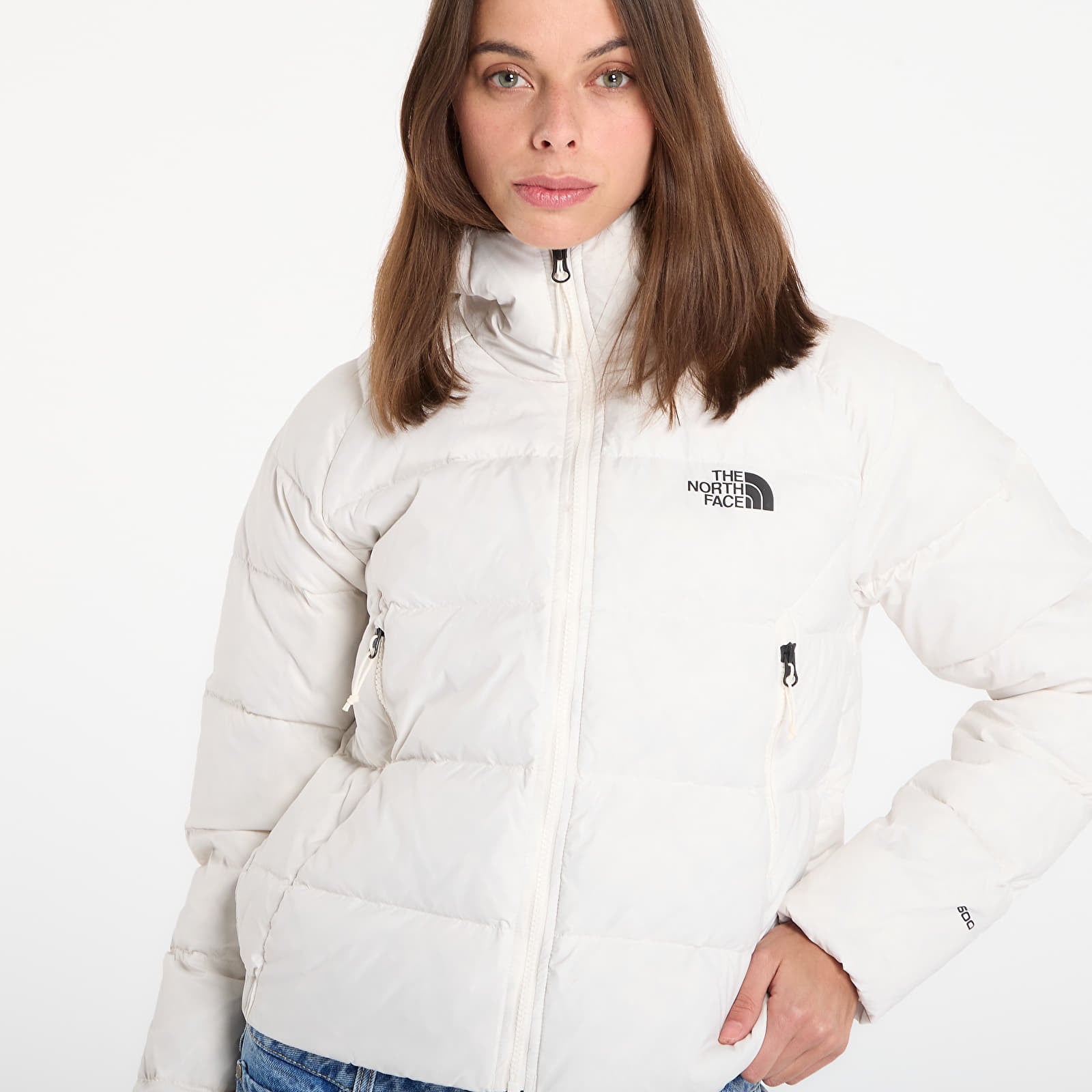 Jacken The North Face Hyalite Down Hoodie White Dune