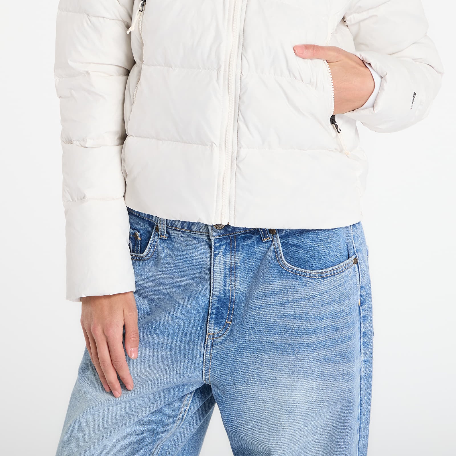 Jacken The North Face Hyalite Down Hoodie White Dune