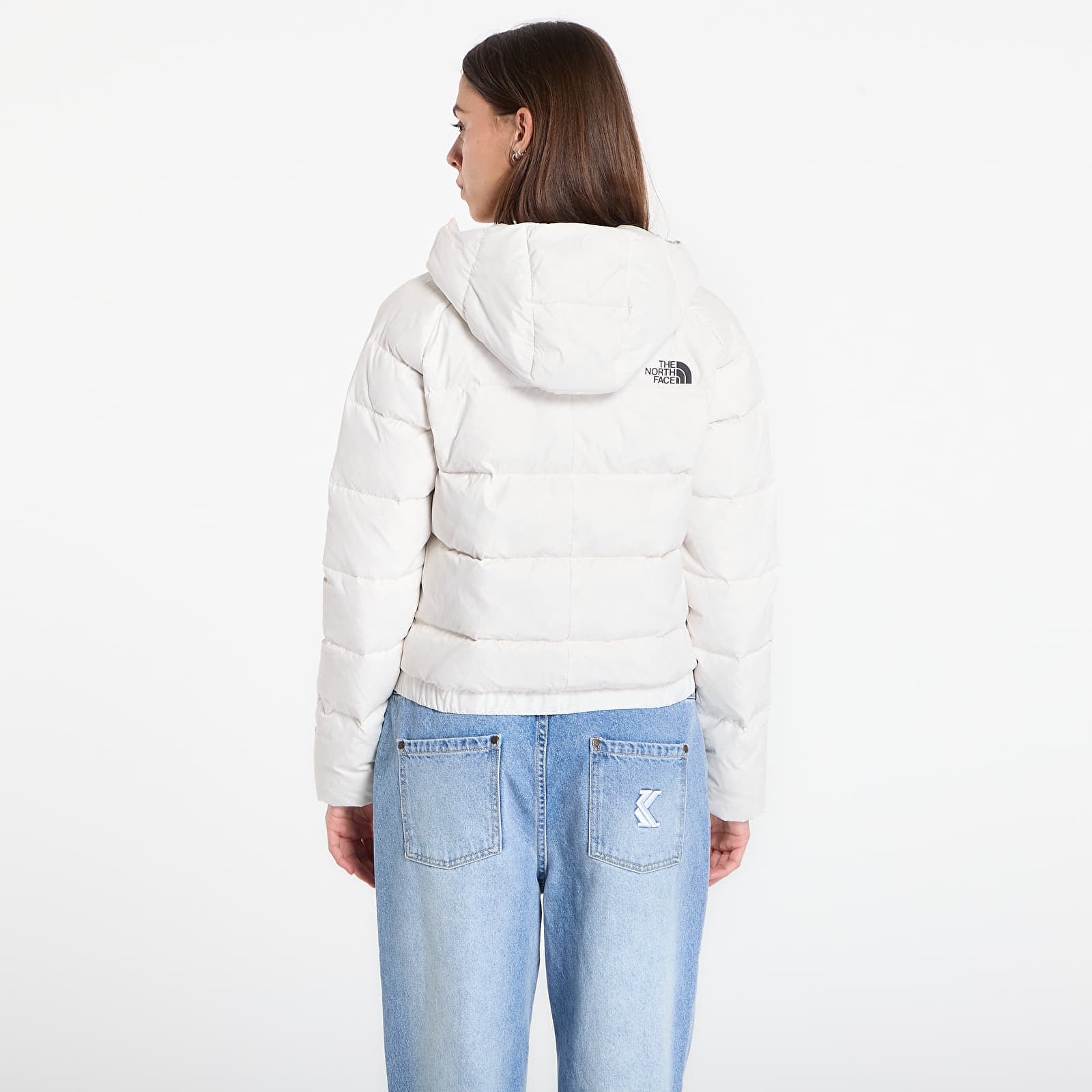 Jacken The North Face Hyalite Down Hoodie White Dune