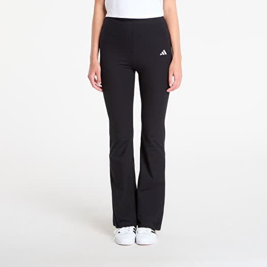 Legíny adidas Essentials Small Logo Flared Leggings Black/ White