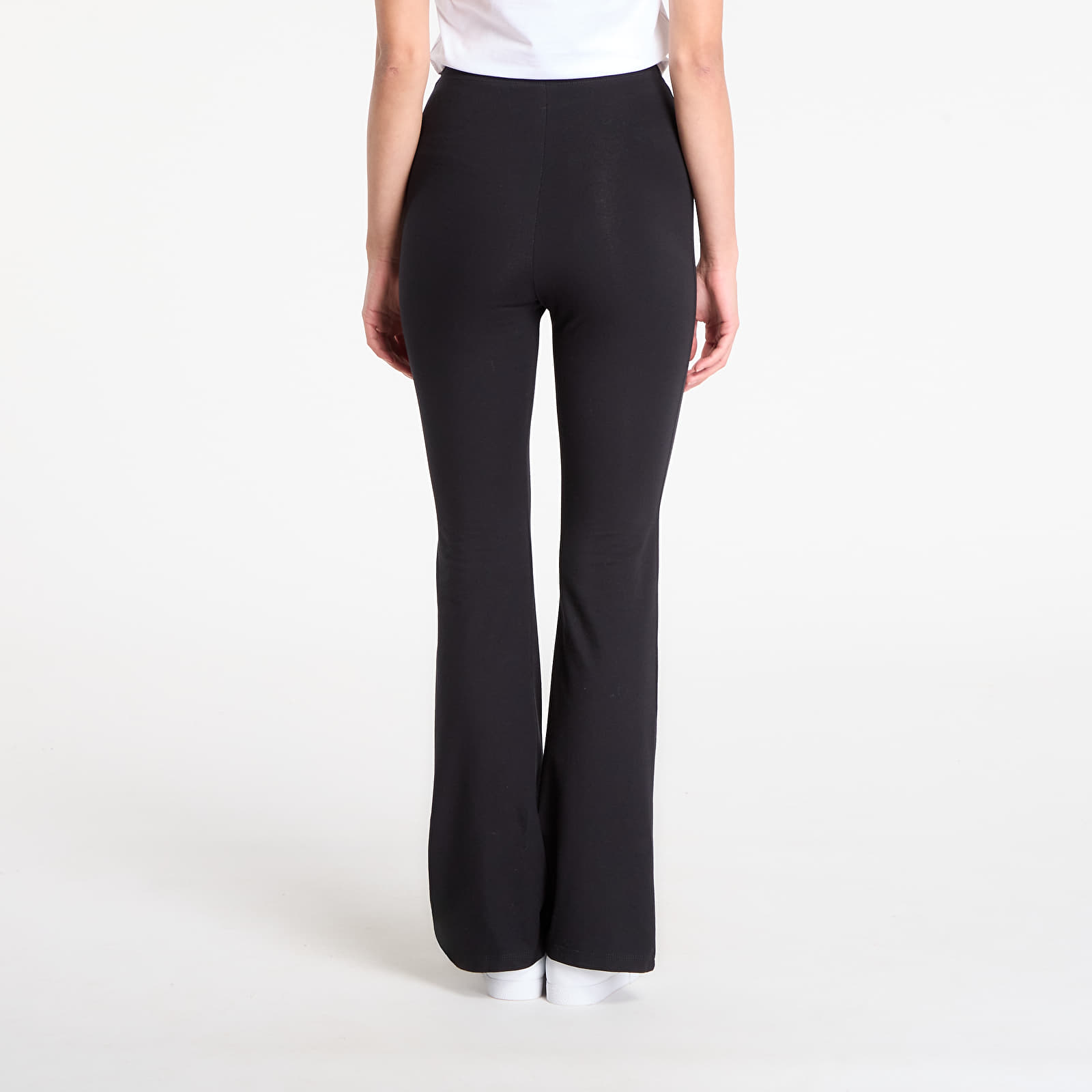 Leggings adidas Essentials Small Logo Flared Leggings Black/ White