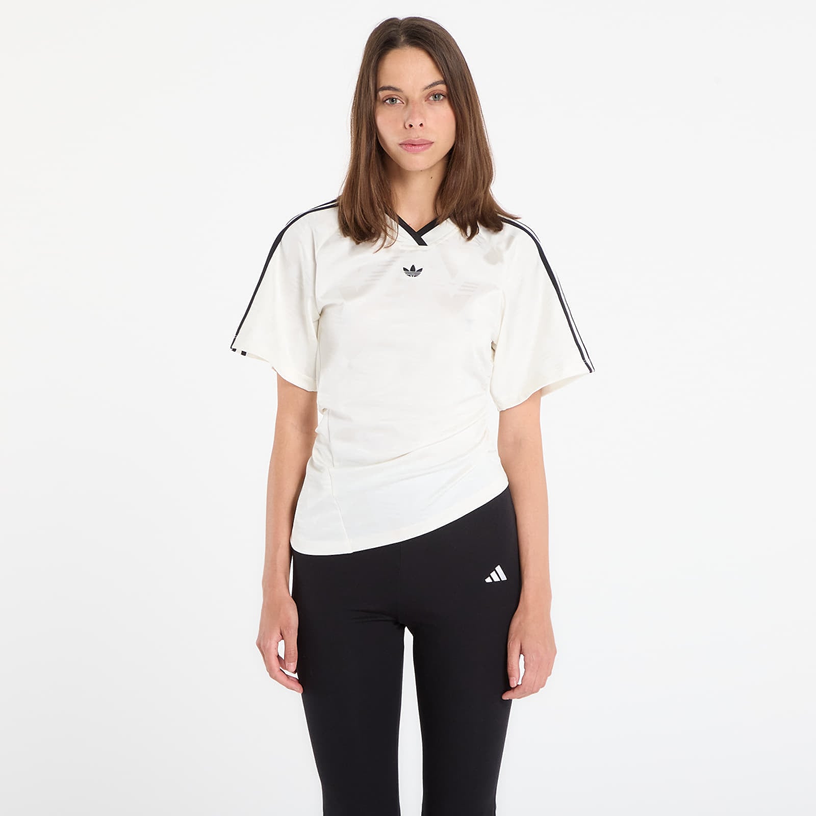 Фланелка adidas Rouched Foot J Off White XS