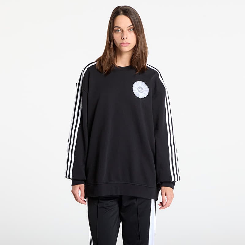 Sweater adidas Lace Branding Crew Sweatshirt Black