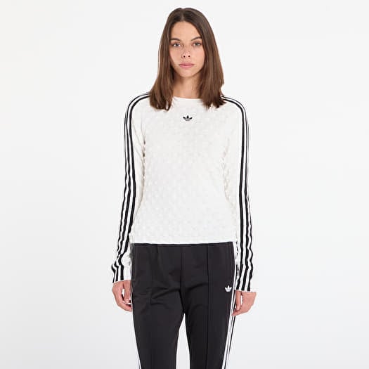 Póló adidas Slim Ls Tee White