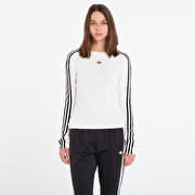 adidas Slim Ls Tee White