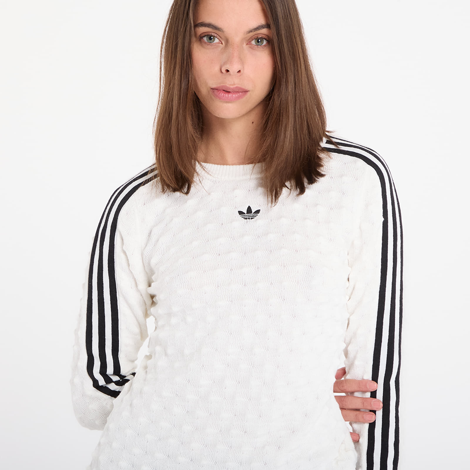Tričká adidas Slim Ls Tee White