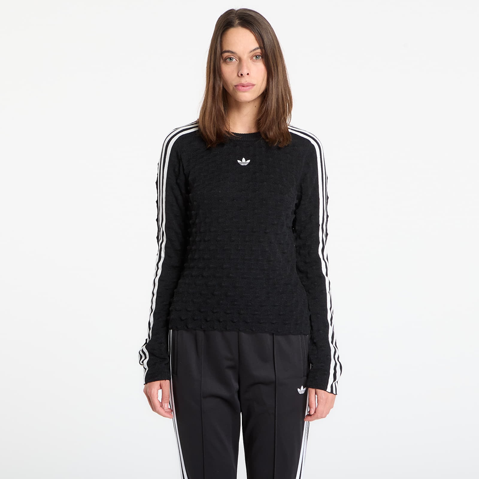 Tricou adidas Slim Ls Tee Black M